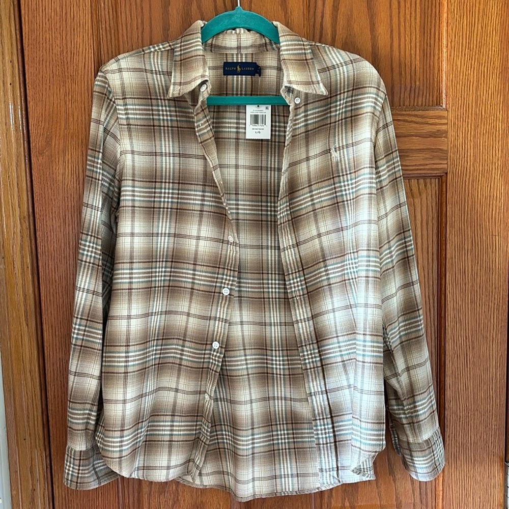 Ralph Lauren Plaid Flannel Shirt